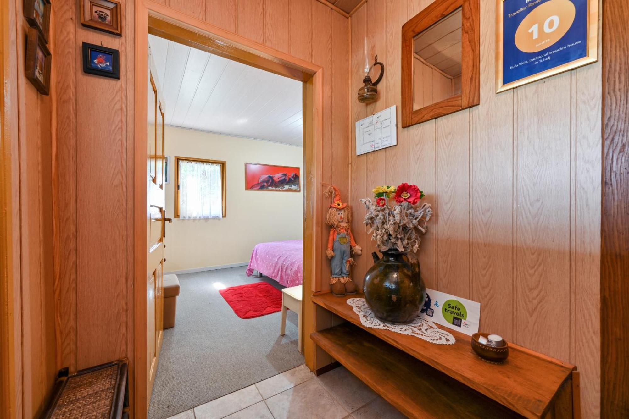 Kuca Viola, Traditional Wooden House In Tuhelj Kültér fotó