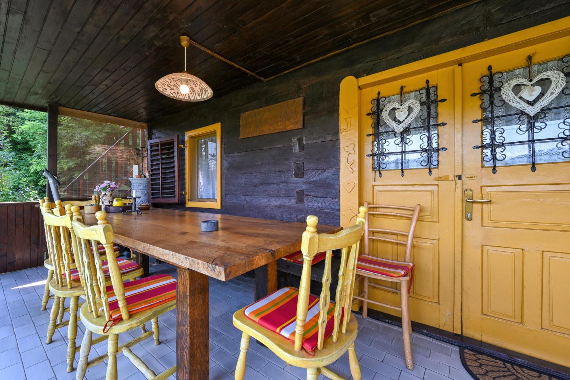Kuca Viola, Traditional Wooden House In Tuhelj Kültér fotó